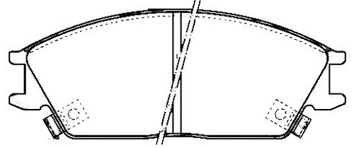 Juego de Pastillas de Freno Hyundai