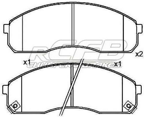 Juego de Pastillas de Freno KIA