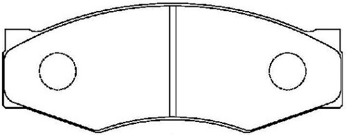 Juego de Pastillas de Freno Nissan