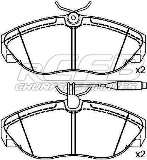 Juego de Pastillas de Freno FITA