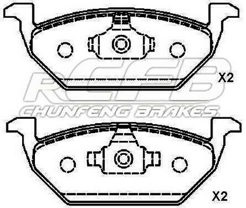 Pastillas de Freno, para Otros Vehículos de Pasajeros