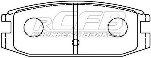 Juego de Pastillas de Freno Mitsubishi