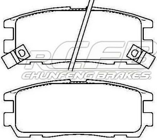 Juego de Pastillas de Freno Isuzu