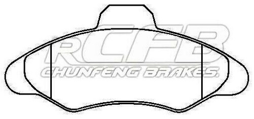 Juego de Pastillas de Freno Ford