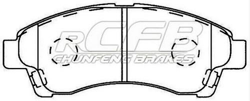 Juego de Pastillas de Freno Mazda