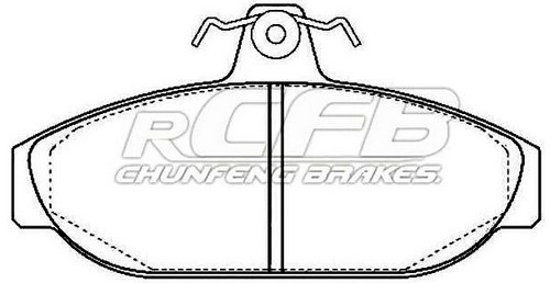 Juego de Pastillas de Freno Volvo