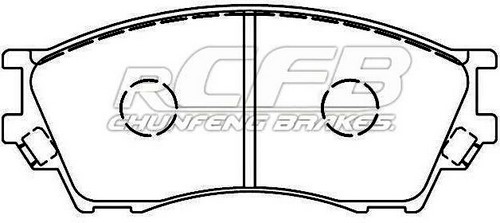 Juego de Pastillas de Freno Mazda