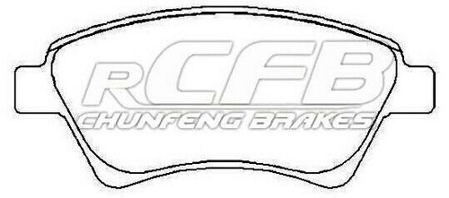 Juego de Pastillas de Freno Renault