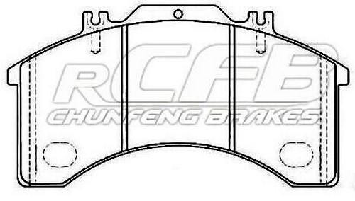 Juego de Pastillas de Freno Iveco