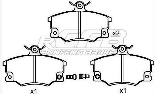 Juego de Pastillas de Freno FITA