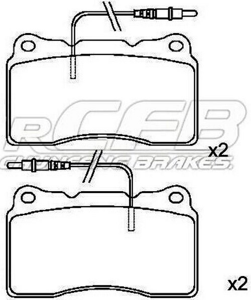 Juego de Pastillas de Freno FITA