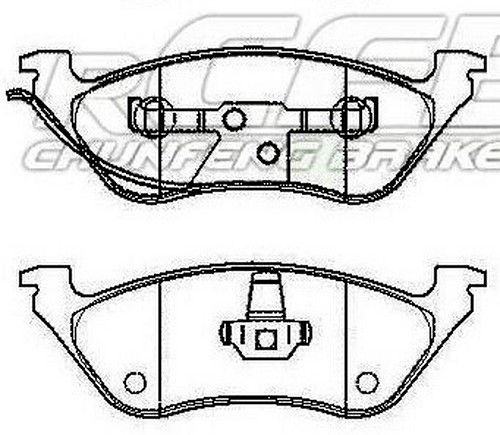 Juego de Pastillas de Freno JEEP