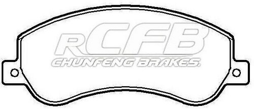 Juego de Pastillas de Freno Ford