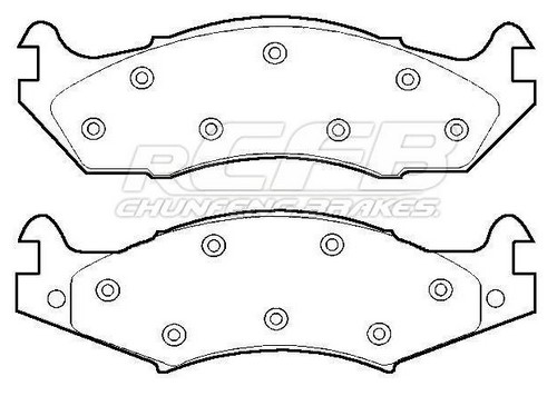 Juego de Pastillas de Freno JEEP