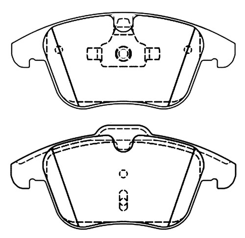 Juego de Pastillas de Freno Volvo