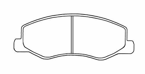 Juego de Pastillas de Freno Renault