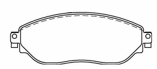 Juego de Pastillas de Freno Renault