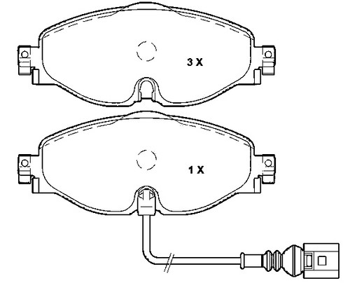 Pastillas de Freno, para Otros Vehículos de Pasajeros