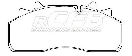 Juego de Pastillas de Freno DAF