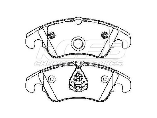 Juego de Pastillas de Freno Volkswagen