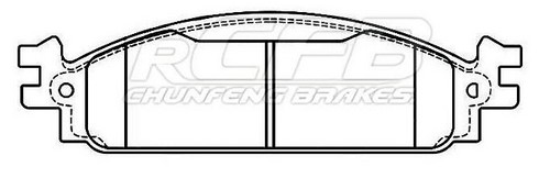 Juego de Pastillas de Freno Ford