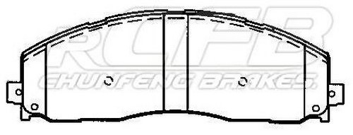 Juego de Pastillas de Freno Ford