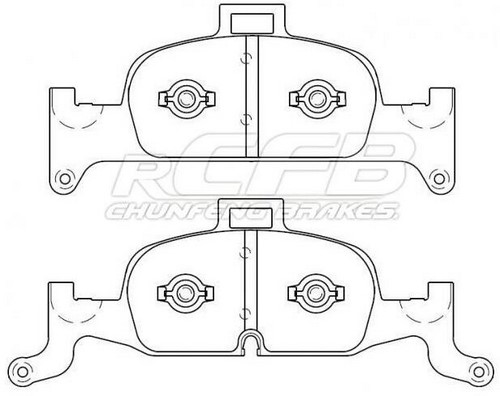 Juego de Pastillas de Freno Volkswagen