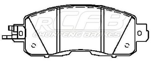 Juego de Pastillas de Freno Nissan